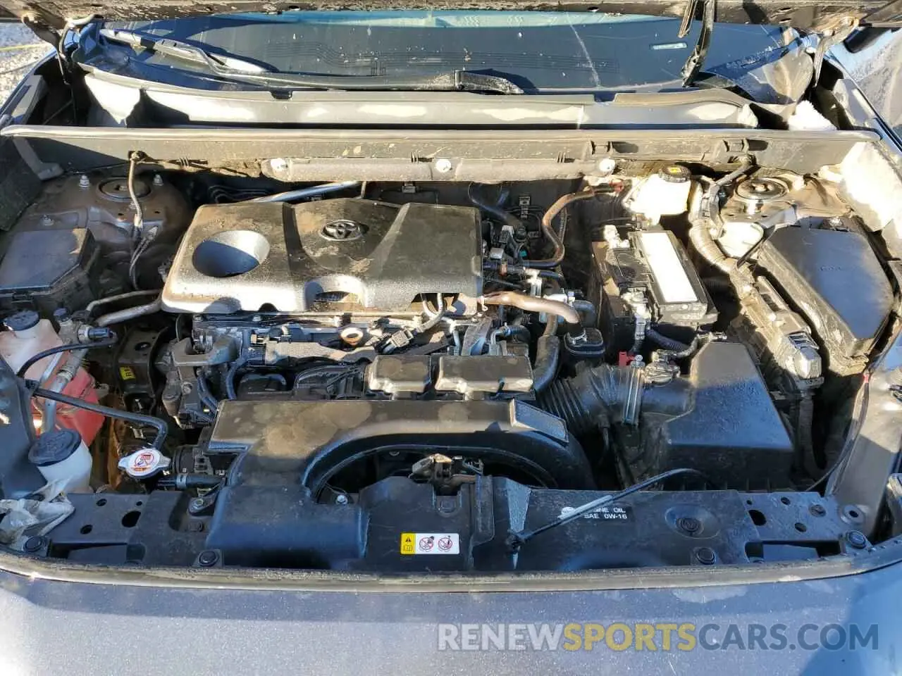 11 fotografías del automóvil dañado 2T3J1RFVXLC087528 TOYOTA RAV4 2020