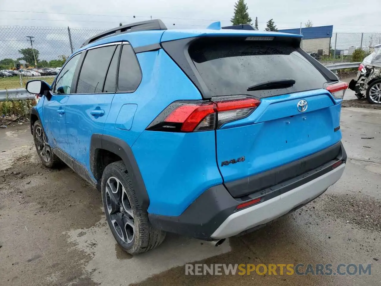 3 fotografías del automóvil dañado 2T3J1RFVXLC096519 TOYOTA RAV4 2020