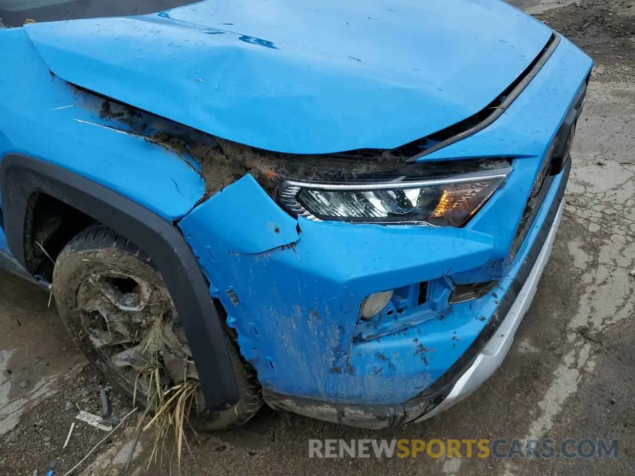 9 fotografías del automóvil dañado 2T3J1RFVXLC096519 TOYOTA RAV4 2020