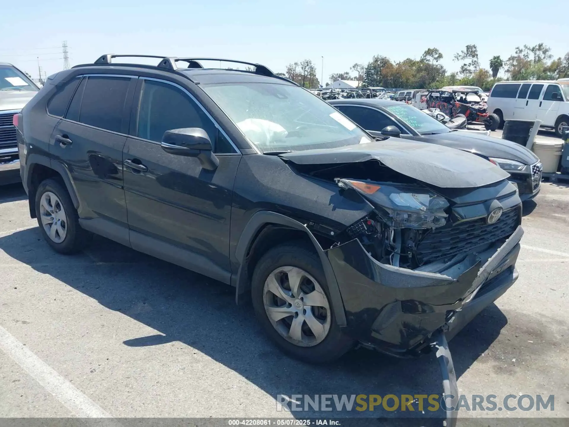 1 fotografías del automóvil dañado 2T3K1RFV0LW064469 TOYOTA RAV4 2020