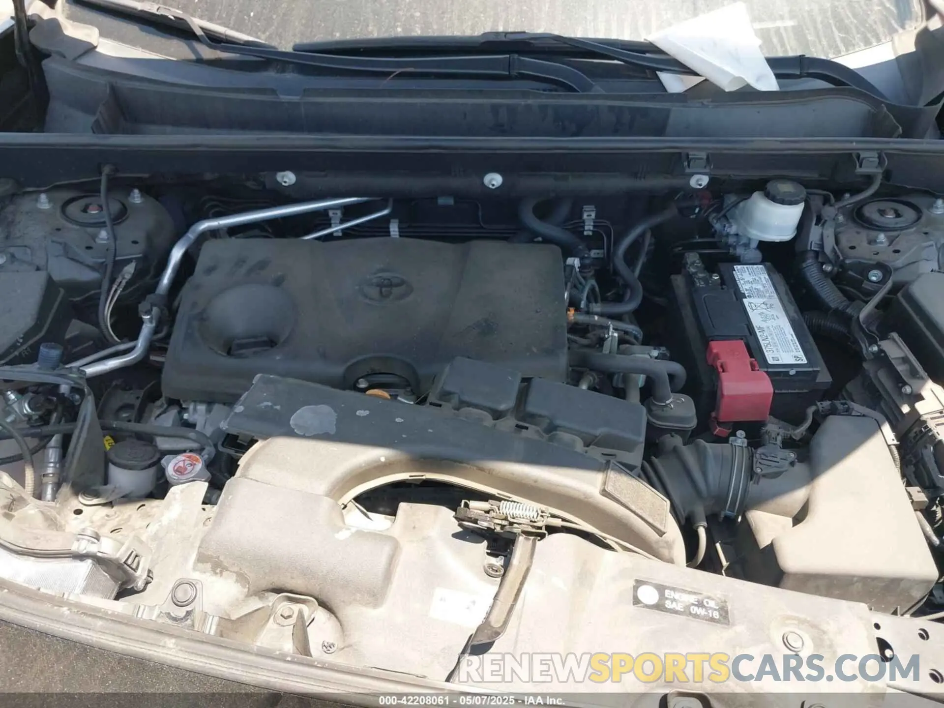 10 fotografías del automóvil dañado 2T3K1RFV0LW064469 TOYOTA RAV4 2020