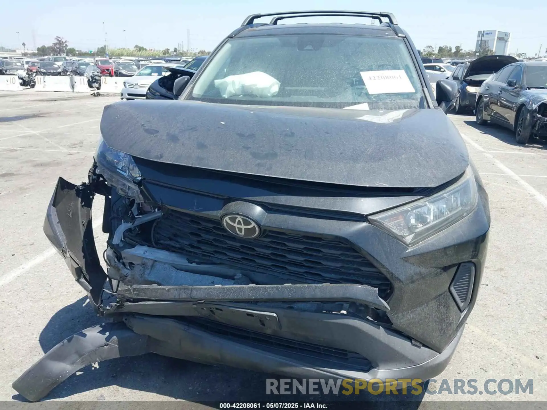 6 fotografías del automóvil dañado 2T3K1RFV0LW064469 TOYOTA RAV4 2020