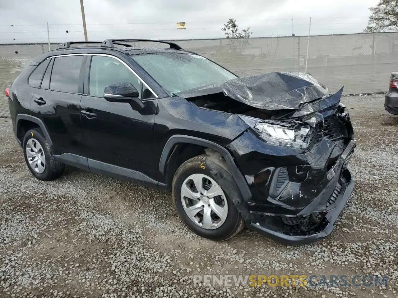 4 fotografías del automóvil dañado 2T3K1RFV0LW085581 TOYOTA RAV4 2020