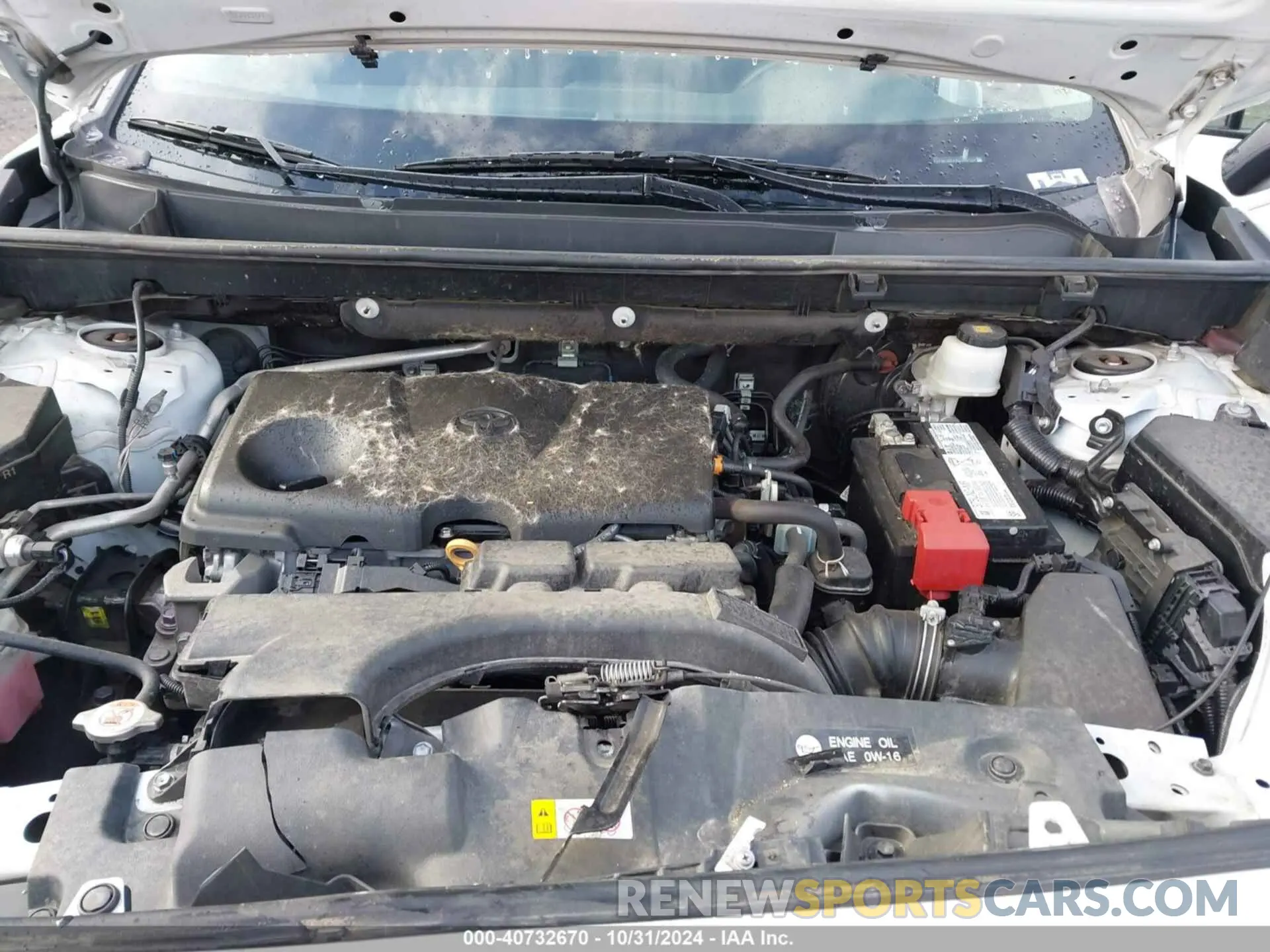 10 fotografías del automóvil dañado 2T3K1RFV1LC050128 TOYOTA RAV4 2020