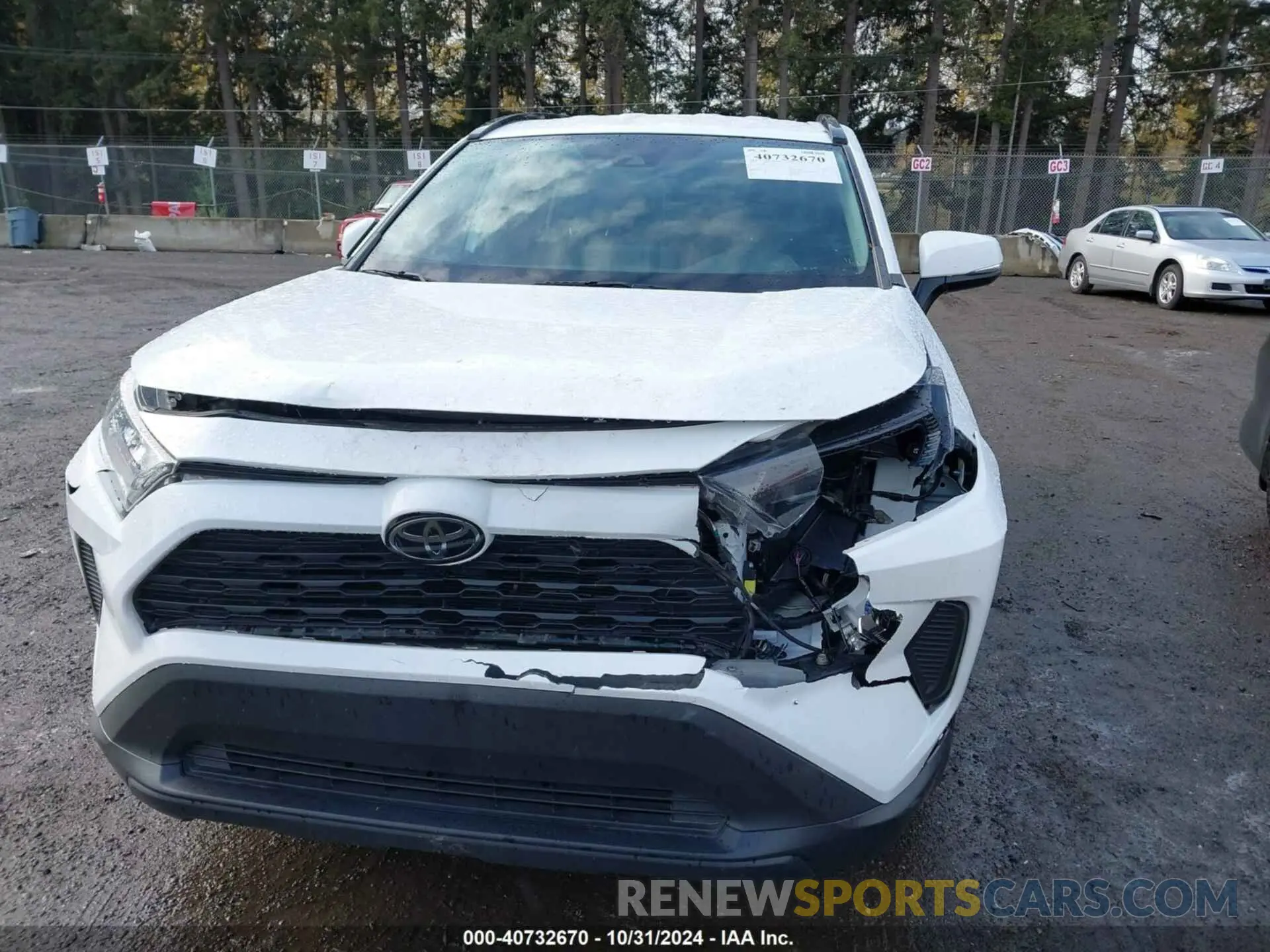 6 fotografías del automóvil dañado 2T3K1RFV1LC050128 TOYOTA RAV4 2020