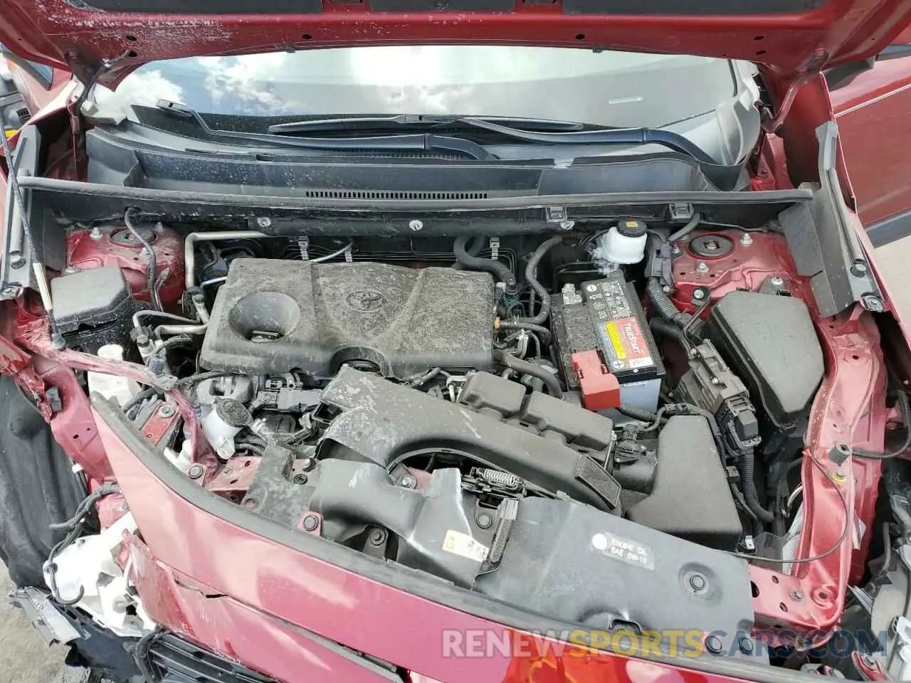 12 fotografías del automóvil dañado 2T3K1RFV1LC065454 TOYOTA RAV4 2020