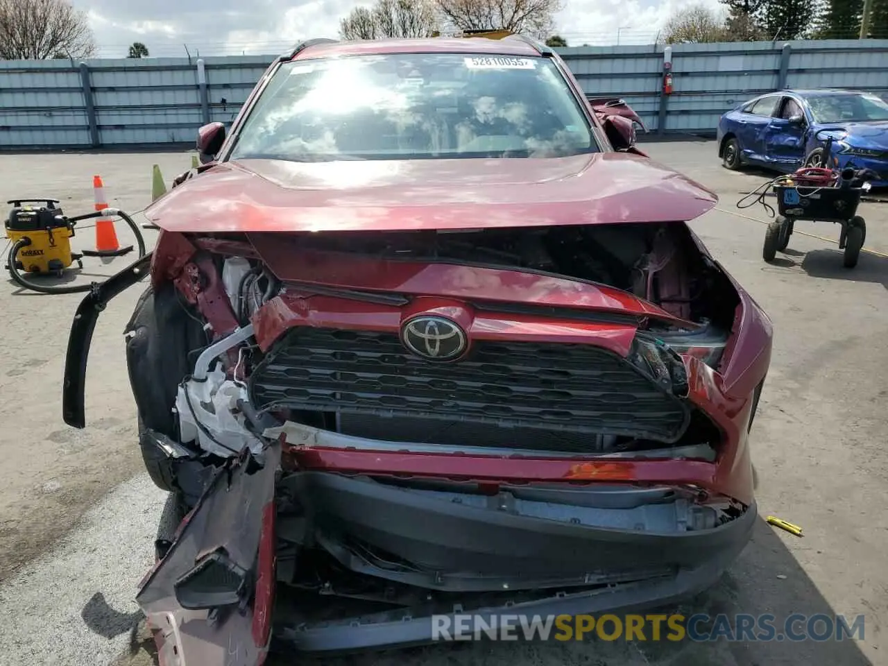 5 fotografías del automóvil dañado 2T3K1RFV1LC065454 TOYOTA RAV4 2020