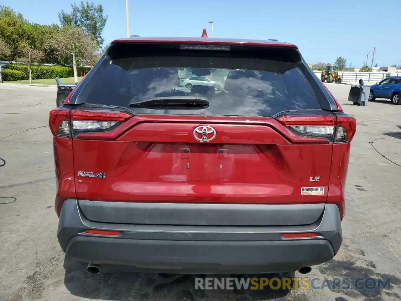 6 fotografías del automóvil dañado 2T3K1RFV1LC065454 TOYOTA RAV4 2020