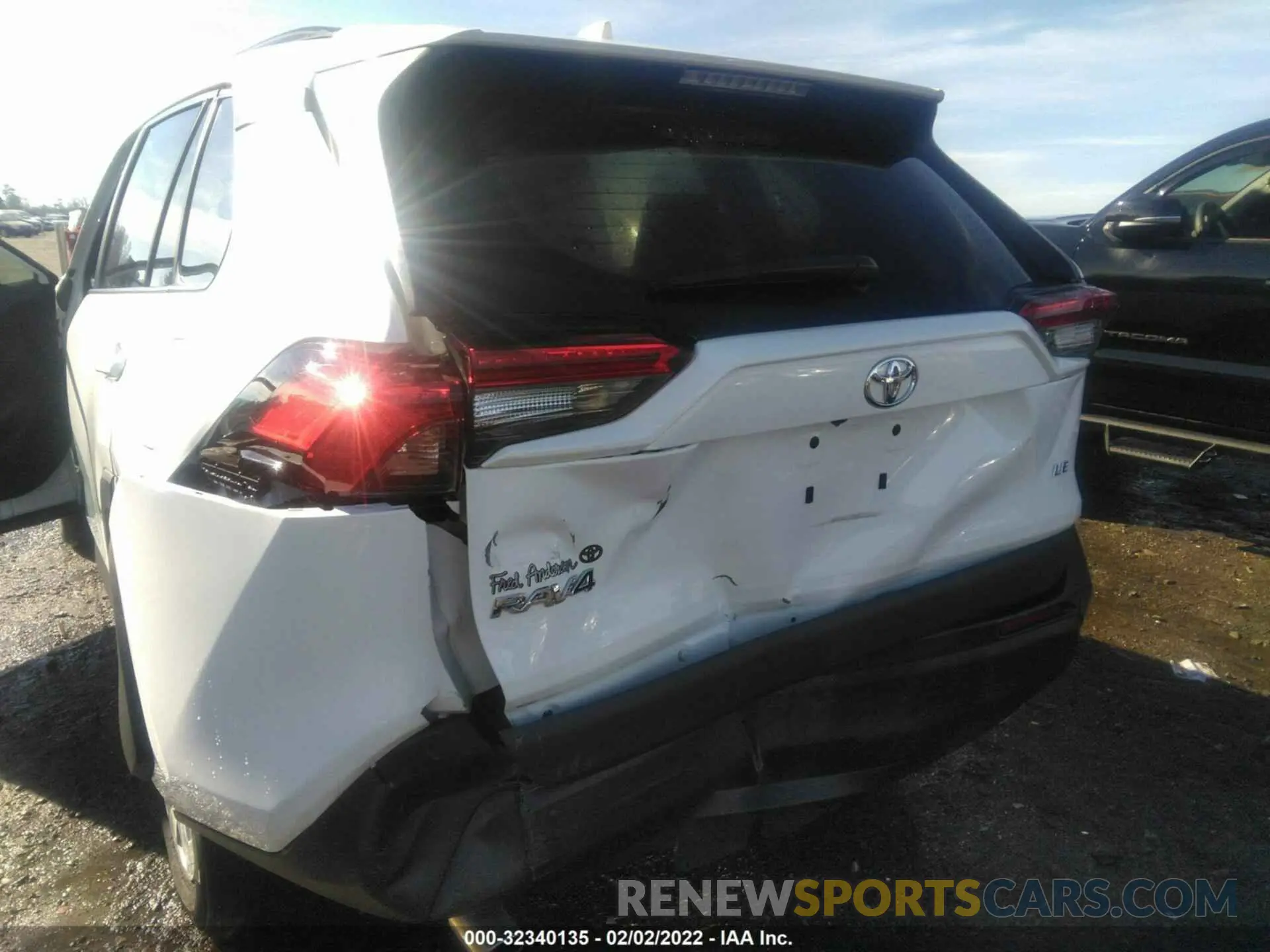 6 fotografías del automóvil dañado 2T3K1RFV1LW061273 TOYOTA RAV4 2020