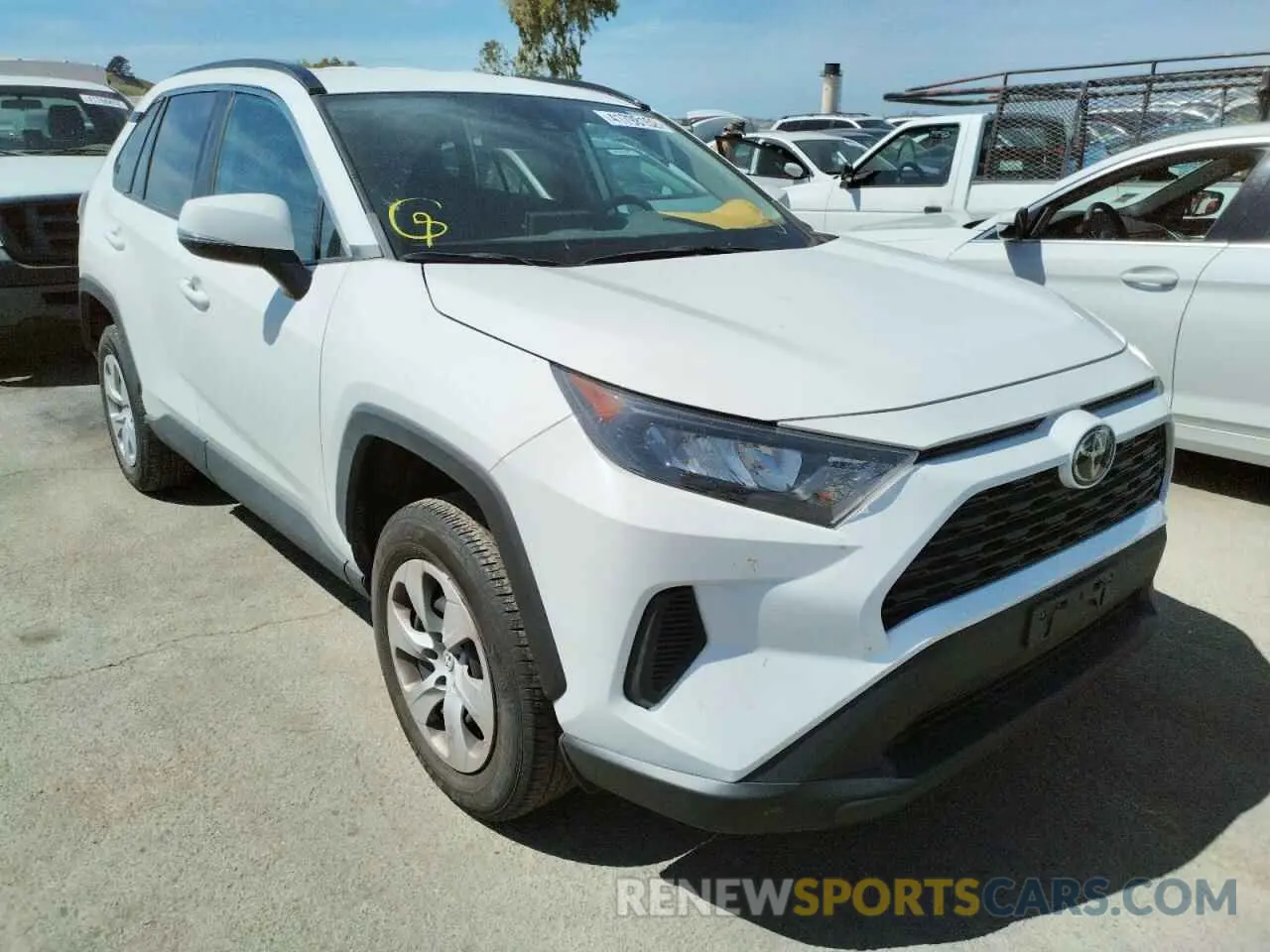 1 fotografías del automóvil dañado 2T3K1RFV2LW086067 TOYOTA RAV4 2020