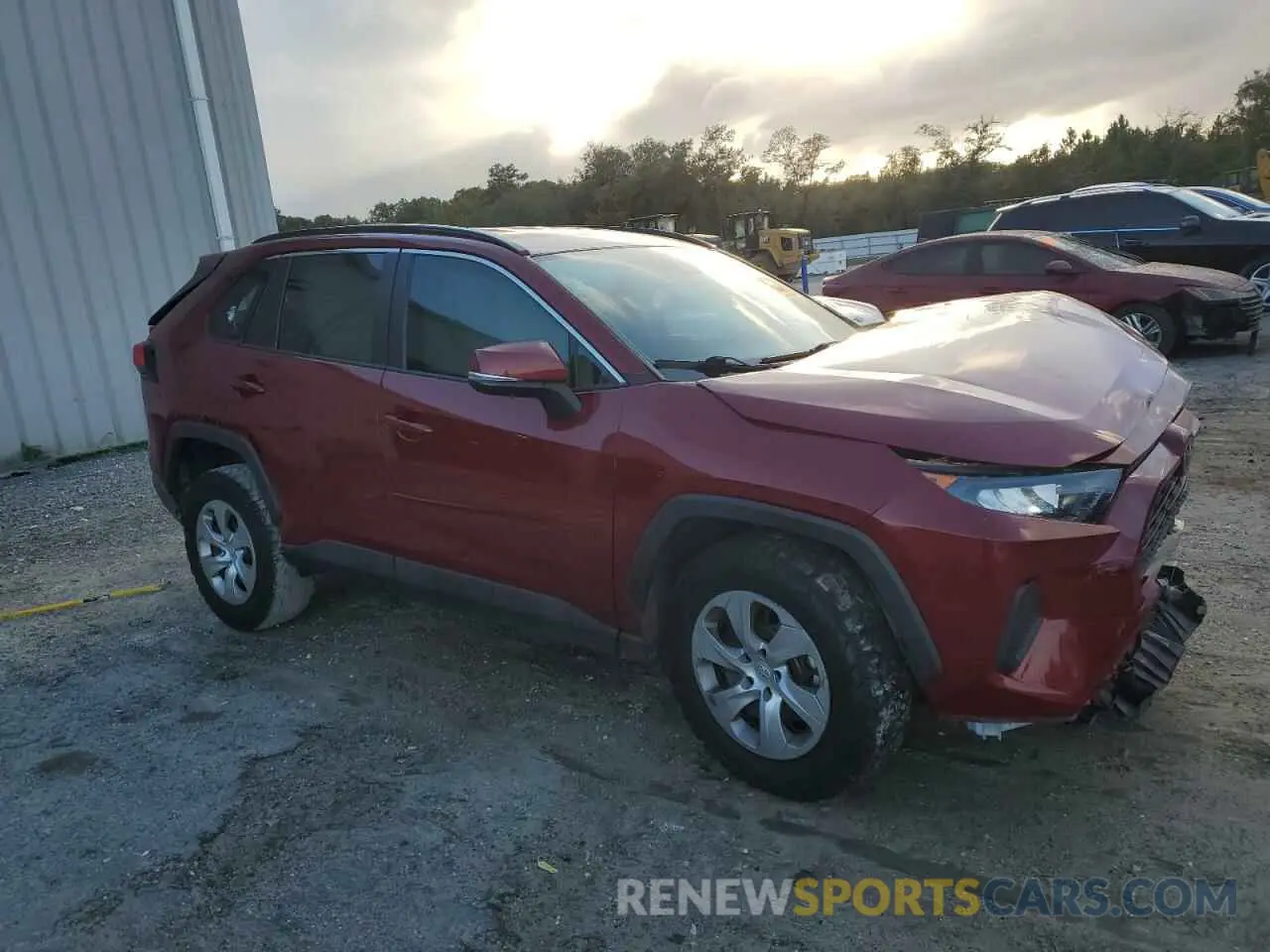 4 fotografías del automóvil dañado 2T3K1RFV3LC078917 TOYOTA RAV4 2020