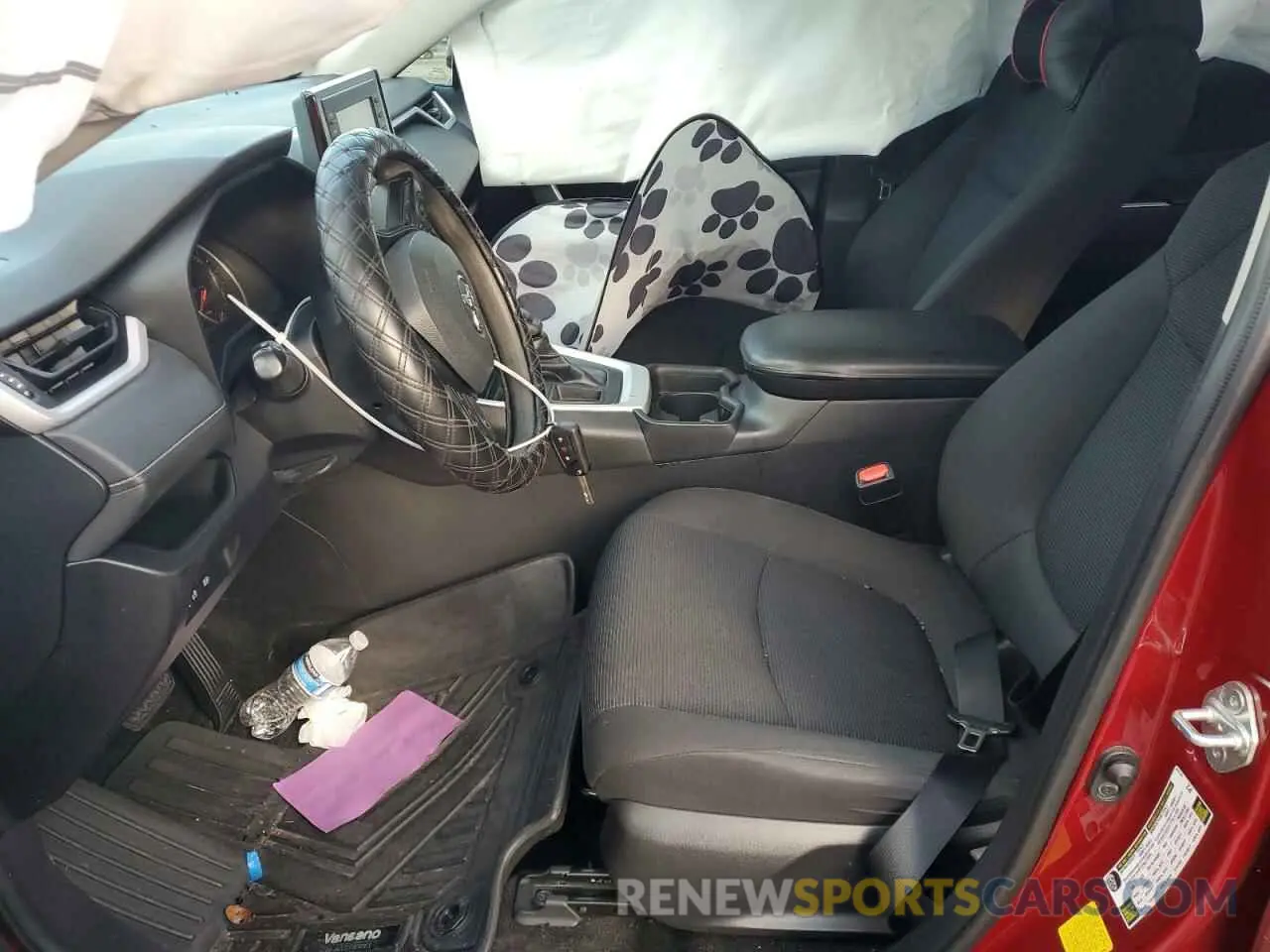 7 fotografías del automóvil dañado 2T3K1RFV3LC078917 TOYOTA RAV4 2020