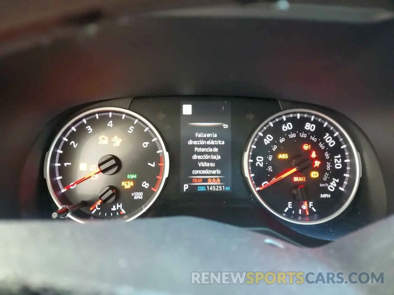 9 fotografías del automóvil dañado 2T3K1RFV3LC078917 TOYOTA RAV4 2020