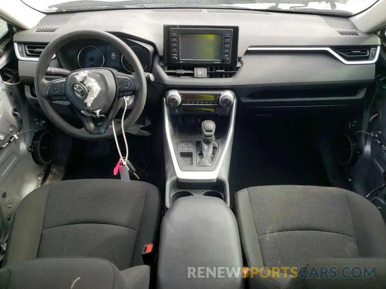 9 fotografías del automóvil dañado 2T3K1RFV3LW059444 TOYOTA RAV4 2020
