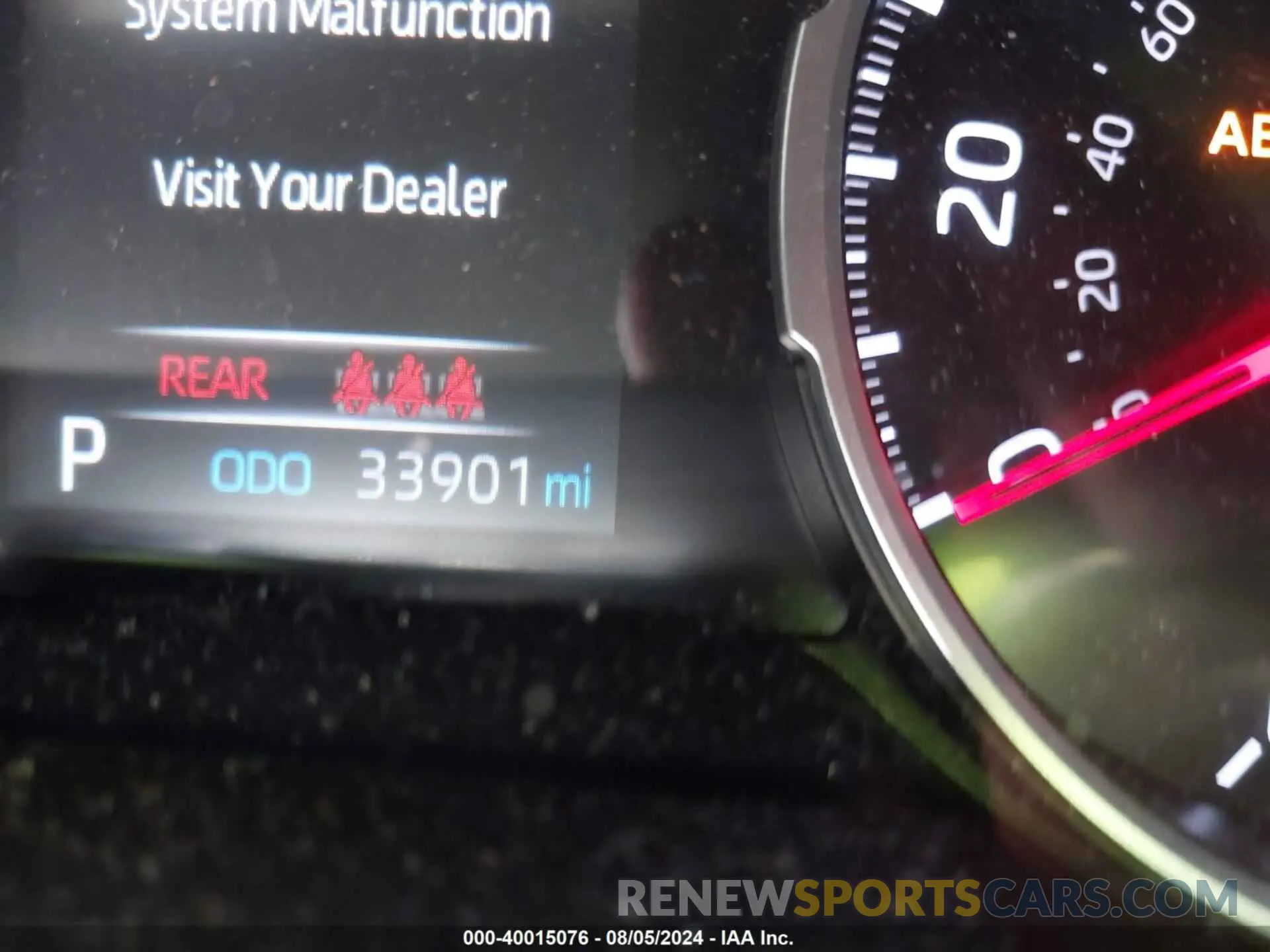 15 fotografías del automóvil dañado 2T3K1RFV3LW097658 TOYOTA RAV4 2020