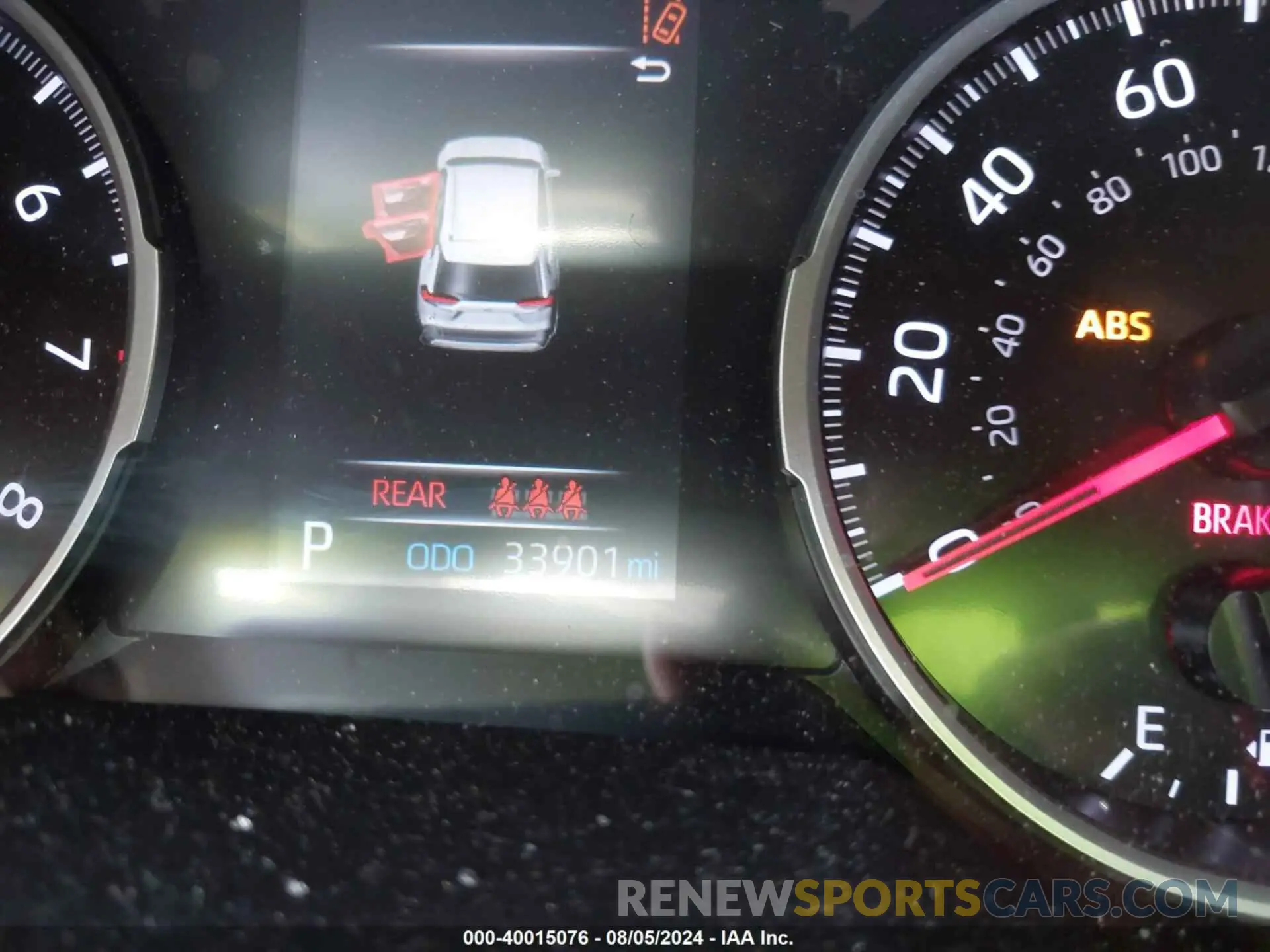 7 fotografías del automóvil dañado 2T3K1RFV3LW097658 TOYOTA RAV4 2020