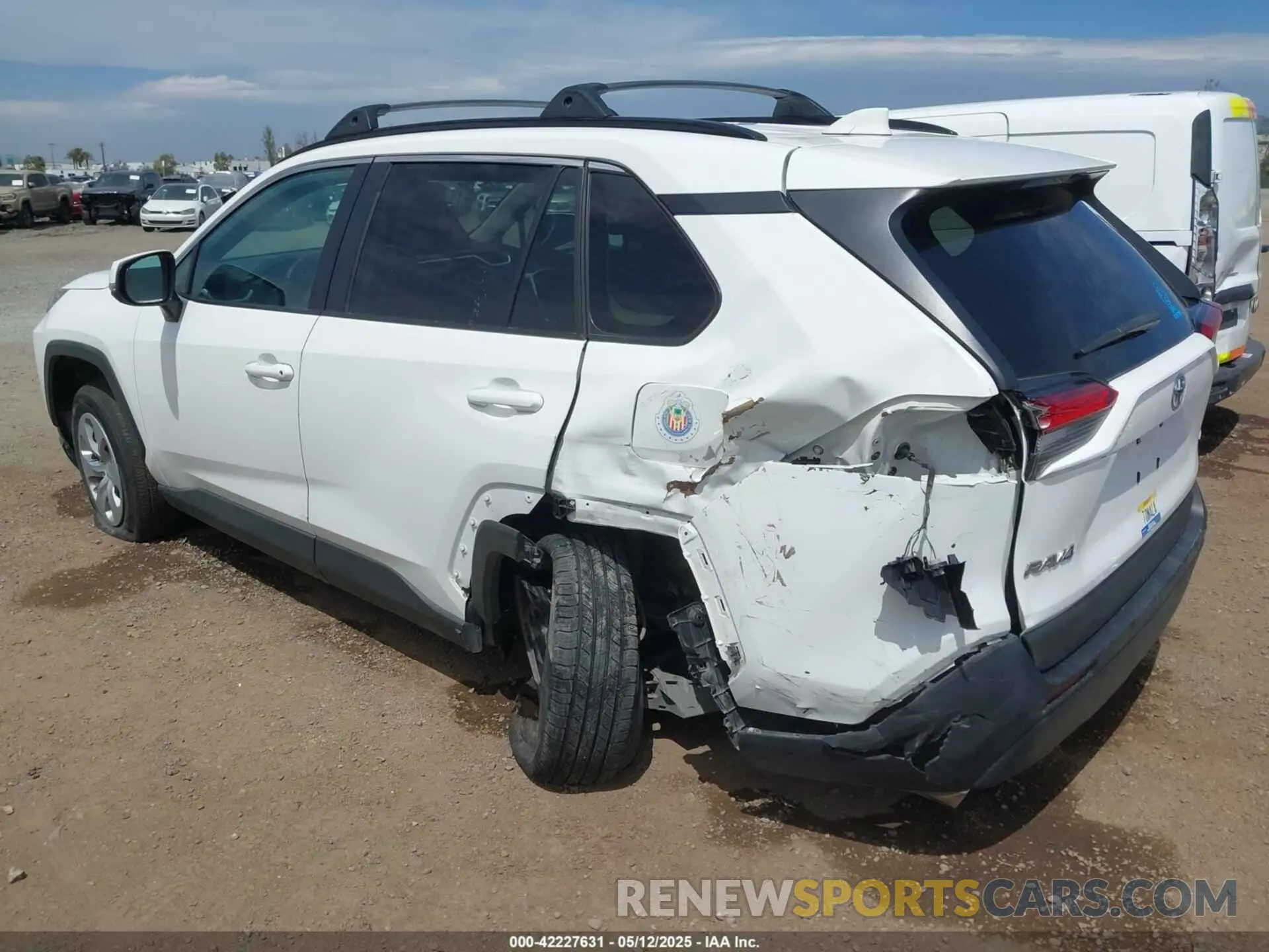 3 fotografías del automóvil dañado 2T3K1RFV5LW084927 TOYOTA RAV4 2020
