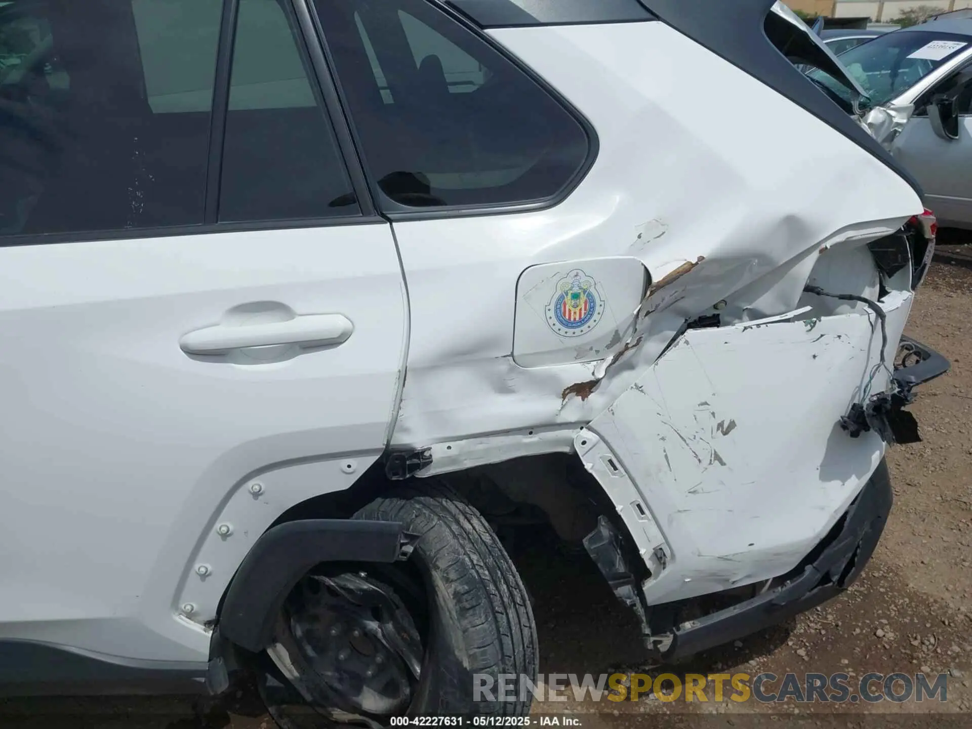 6 fotografías del automóvil dañado 2T3K1RFV5LW084927 TOYOTA RAV4 2020