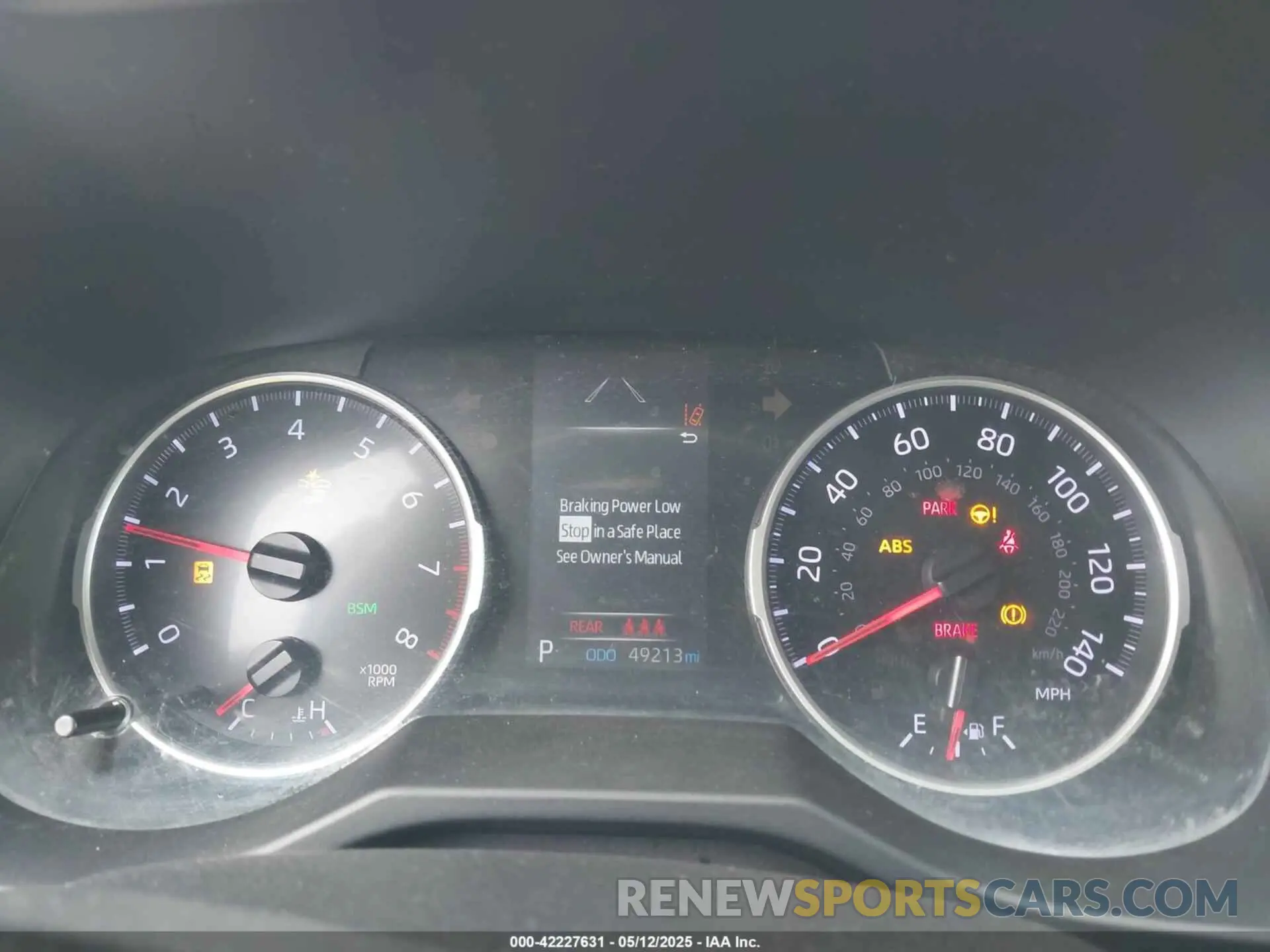 7 fotografías del automóvil dañado 2T3K1RFV5LW084927 TOYOTA RAV4 2020