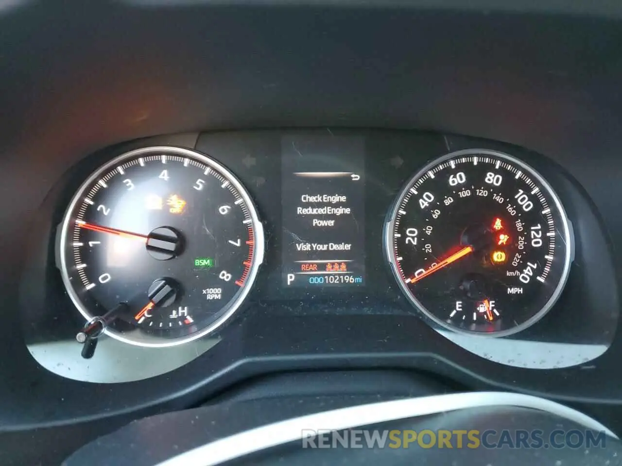 9 fotografías del automóvil dañado 2T3K1RFV7LC057763 TOYOTA RAV4 2020