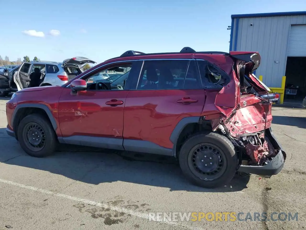 2 fotografías del automóvil dañado 2T3K1RFV9LW077656 TOYOTA RAV4 2020
