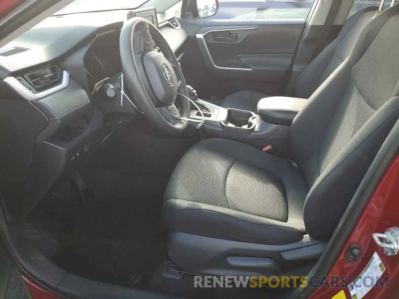 7 fotografías del automóvil dañado 2T3K1RFVXLC050435 TOYOTA RAV4 2020