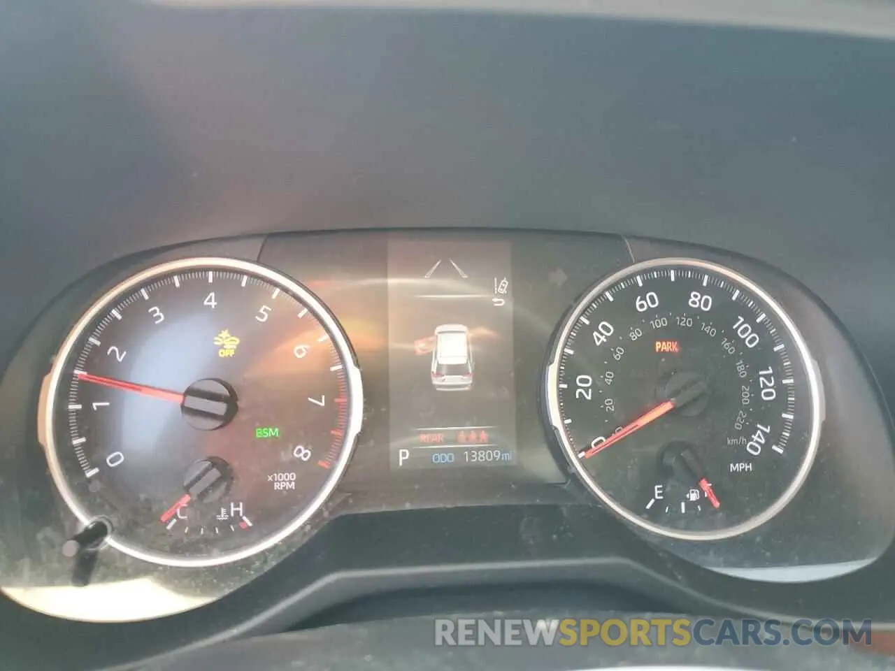 9 fotografías del automóvil dañado 2T3K1RFVXLC080552 TOYOTA RAV4 2020