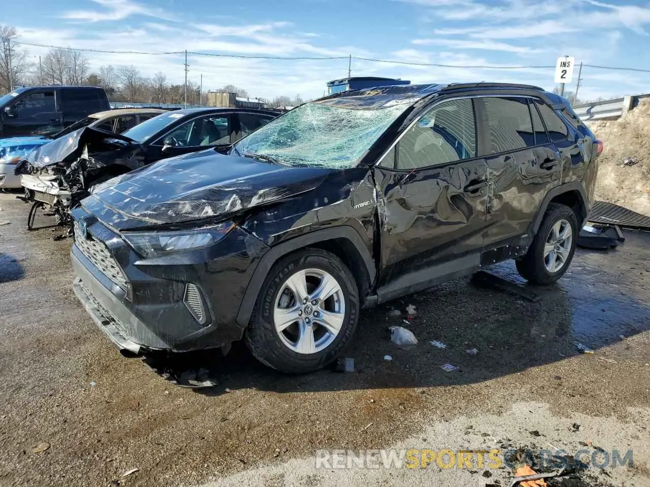 1 fotografías del automóvil dañado 2T3L6RFV7LW001990 TOYOTA RAV4 2020
