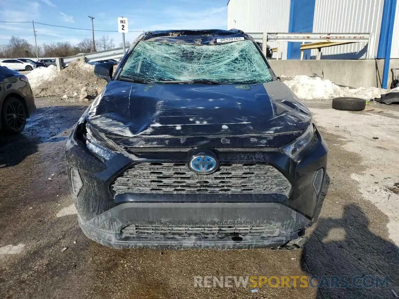 5 fotografías del automóvil dañado 2T3L6RFV7LW001990 TOYOTA RAV4 2020