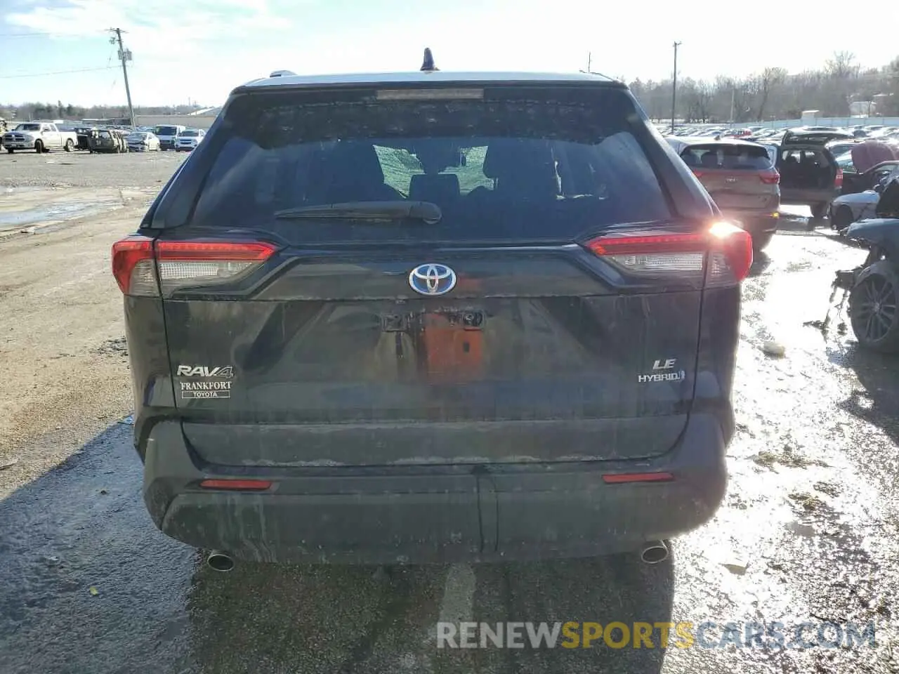 6 fotografías del automóvil dañado 2T3L6RFV7LW001990 TOYOTA RAV4 2020