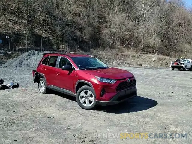 12 fotografías del automóvil dañado 2T3LWRFV5LW091673 TOYOTA RAV4 2020