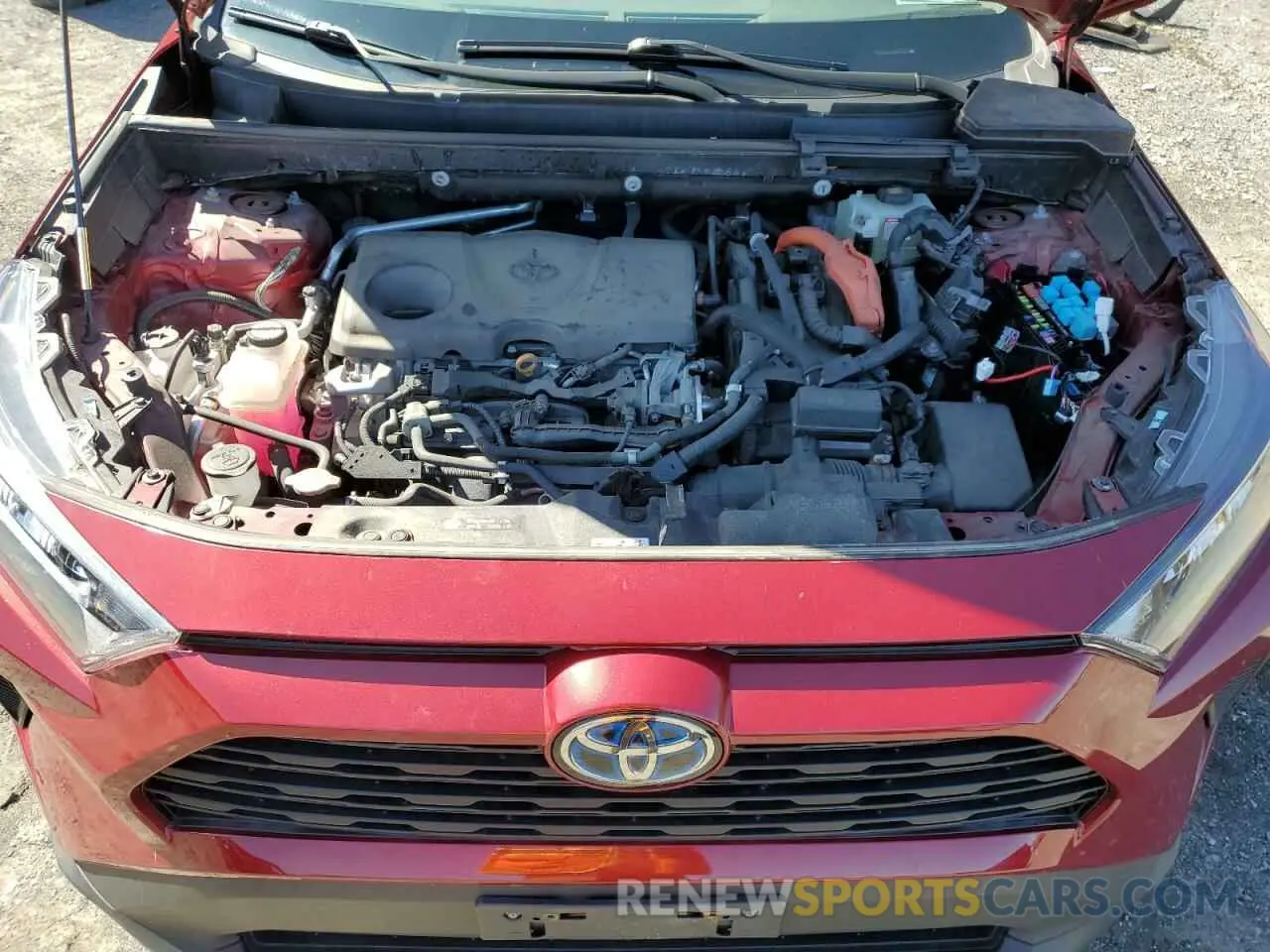 13 fotografías del automóvil dañado 2T3LWRFV5LW091673 TOYOTA RAV4 2020