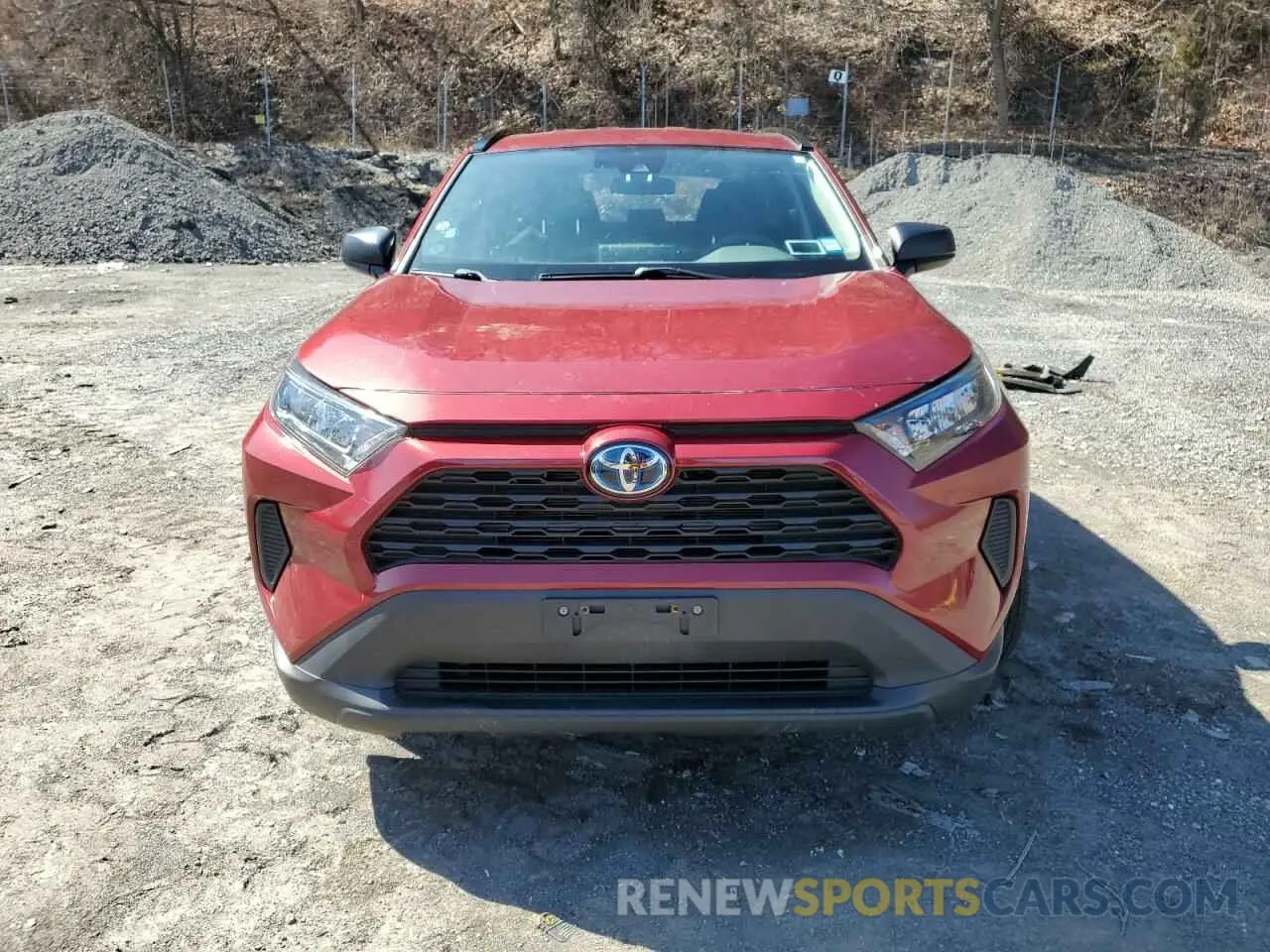 5 fotografías del automóvil dañado 2T3LWRFV5LW091673 TOYOTA RAV4 2020