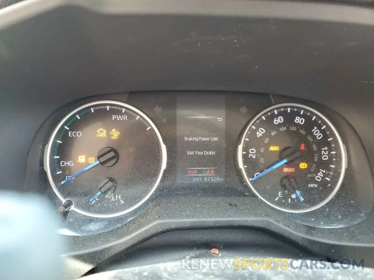 9 fotografías del automóvil dañado 2T3LWRFV5LW091673 TOYOTA RAV4 2020