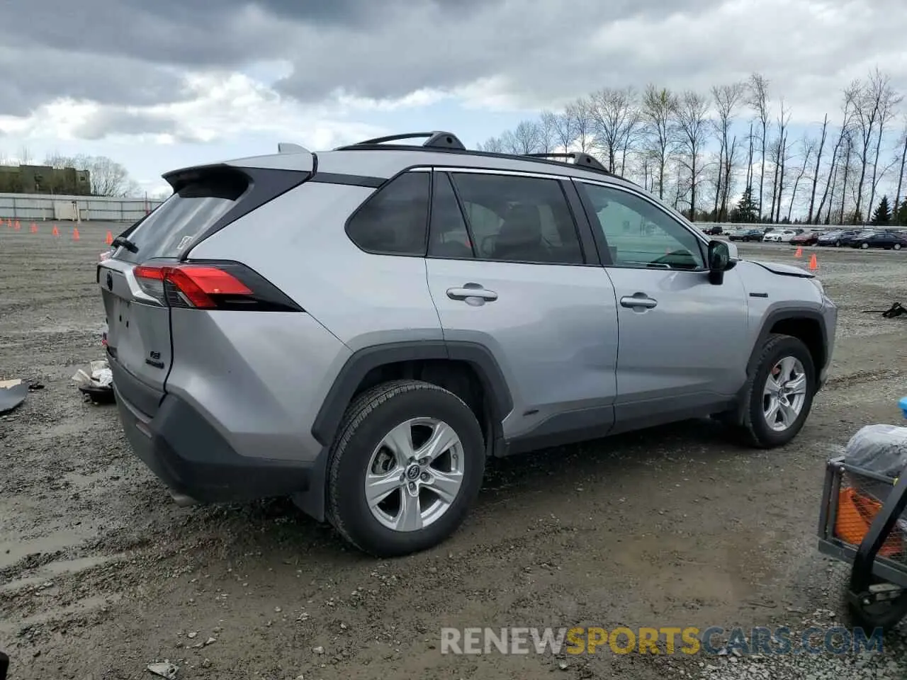 3 fotografías del automóvil dañado 2T3MWRFV2LW048798 TOYOTA RAV4 2020