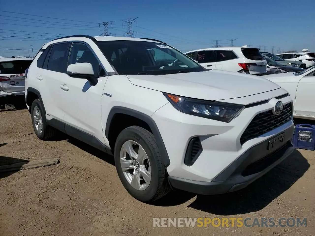 4 fotografías del automóvil dañado 2T3MWRFV2LW065097 TOYOTA RAV4 2020