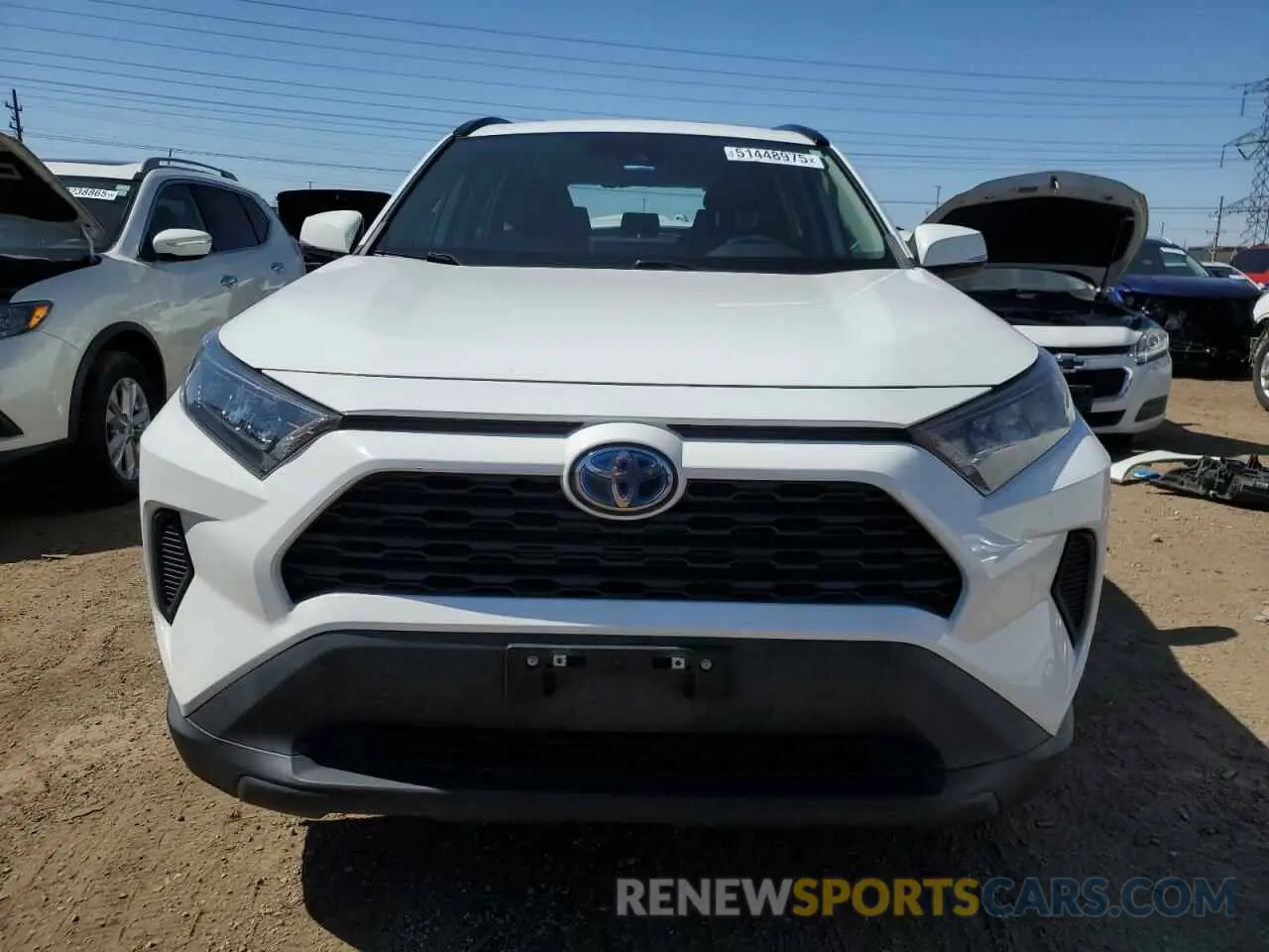 5 fotografías del automóvil dañado 2T3MWRFV2LW065097 TOYOTA RAV4 2020
