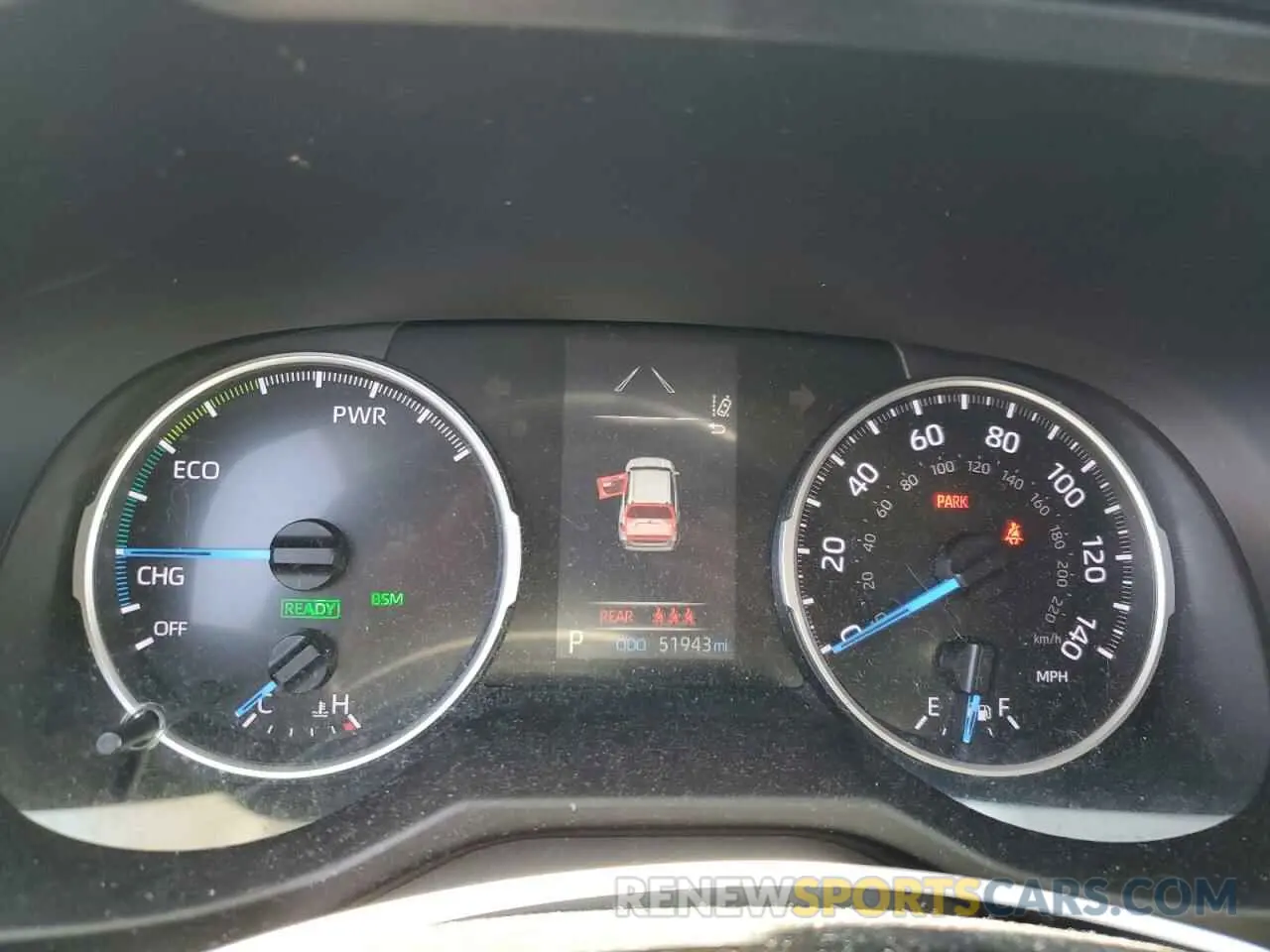 9 fotografías del automóvil dañado 2T3MWRFV2LW065097 TOYOTA RAV4 2020