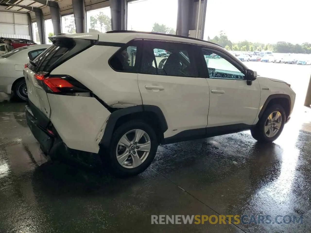 3 fotografías del automóvil dañado 2T3MWRFV7LW055892 TOYOTA RAV4 2020