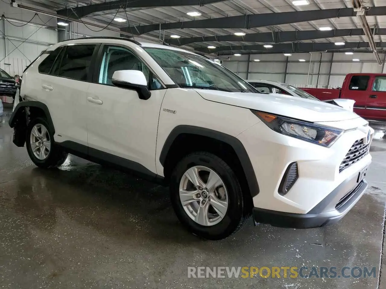 4 fotografías del automóvil dañado 2T3MWRFV7LW055892 TOYOTA RAV4 2020