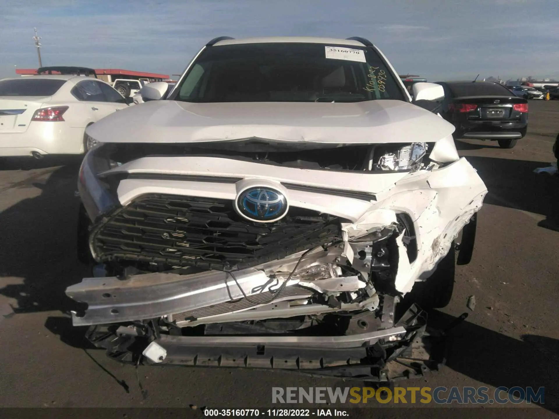 6 fotografías del automóvil dañado 2T3MWRFV9LW059930 TOYOTA RAV4 2020