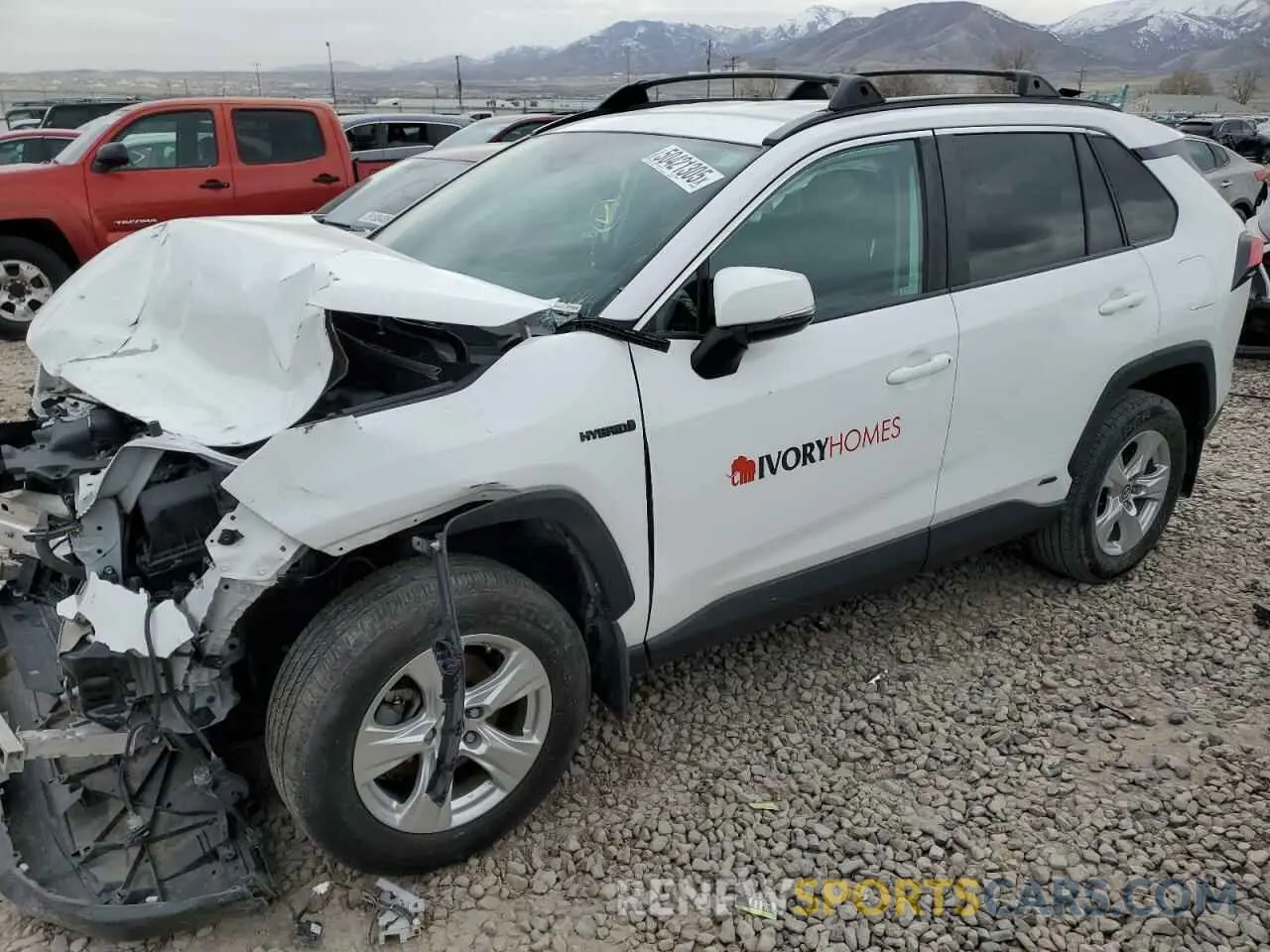 1 fotografías del automóvil dañado 2T3MWRFV9LW063489 TOYOTA RAV4 2020