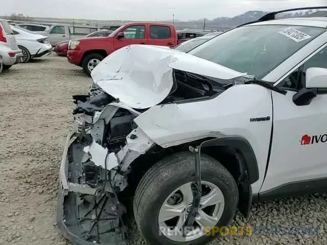 11 fotografías del automóvil dañado 2T3MWRFV9LW063489 TOYOTA RAV4 2020