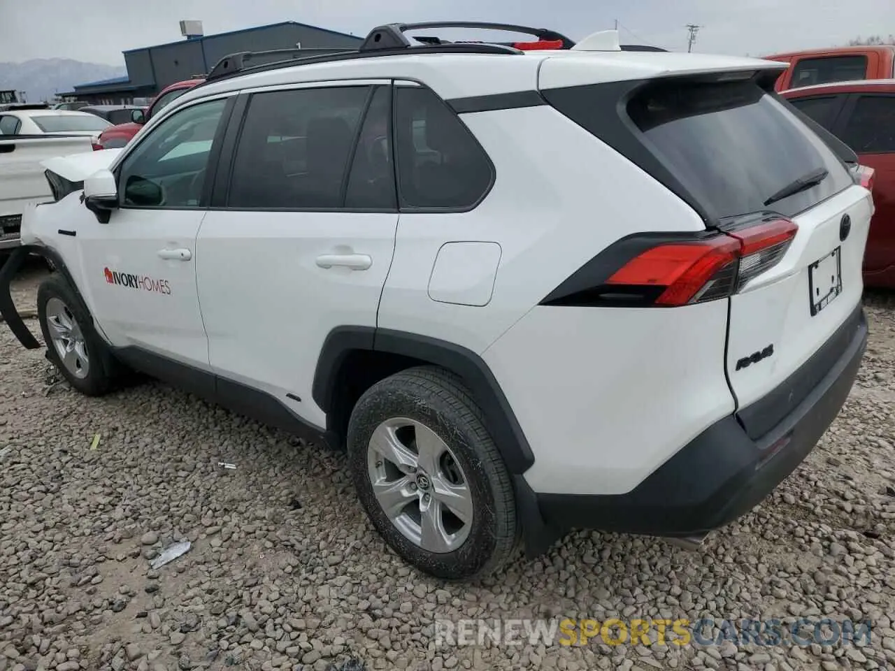 2 fotografías del automóvil dañado 2T3MWRFV9LW063489 TOYOTA RAV4 2020