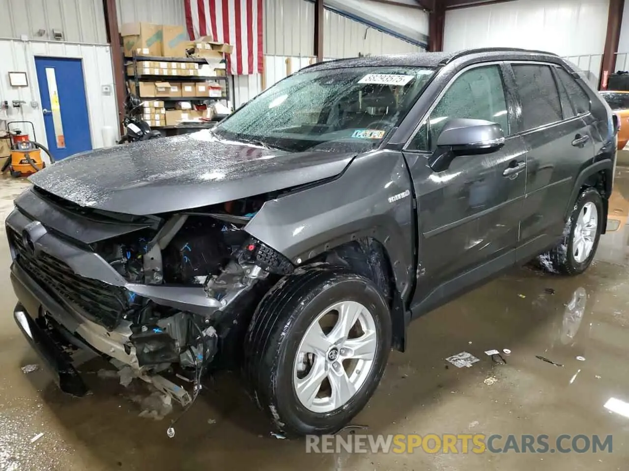 1 fotografías del automóvil dañado 2T3MWRFVXLW079247 TOYOTA RAV4 2020