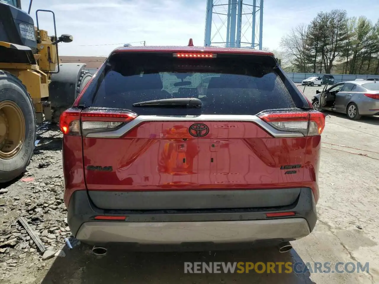 6 fotografías del automóvil dañado 2T3N1RFV0LW088669 TOYOTA RAV4 2020
