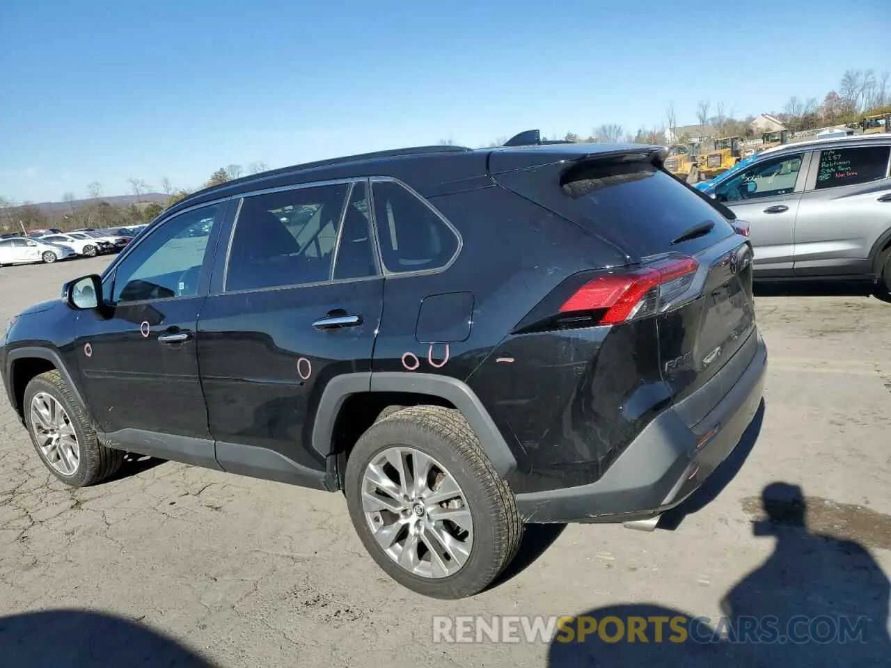 2 fotografías del automóvil dañado 2T3N1RFV4LW136836 TOYOTA RAV4 2020