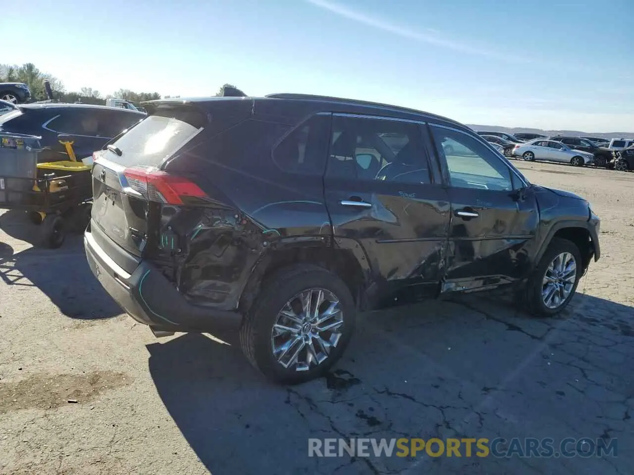 3 fotografías del automóvil dañado 2T3N1RFV4LW136836 TOYOTA RAV4 2020