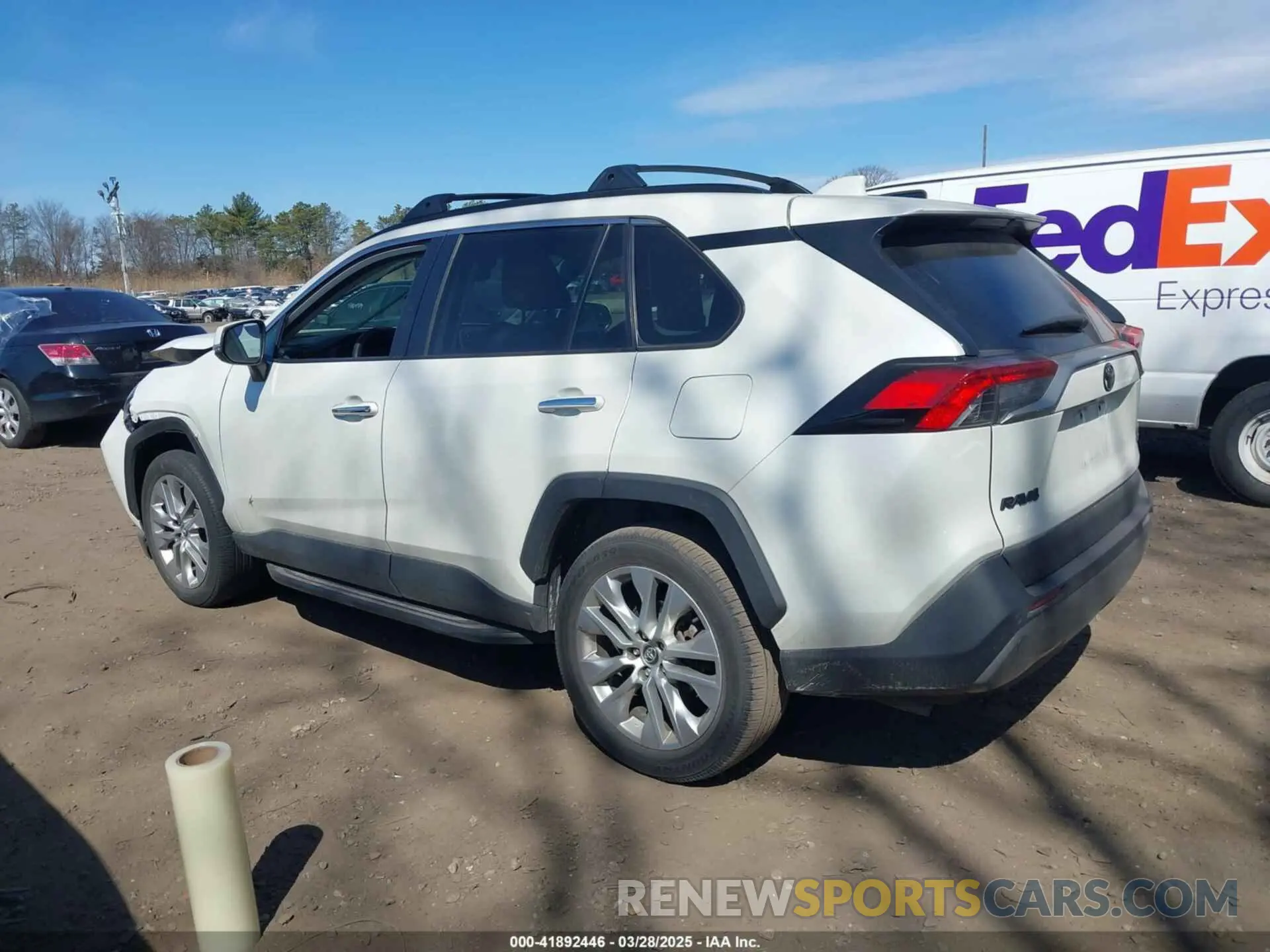 14 fotografías del automóvil dañado 2T3N1RFV6LW134540 TOYOTA RAV4 2020