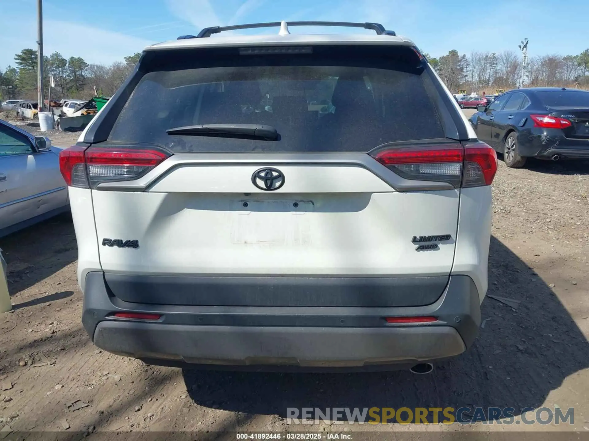 16 fotografías del automóvil dañado 2T3N1RFV6LW134540 TOYOTA RAV4 2020